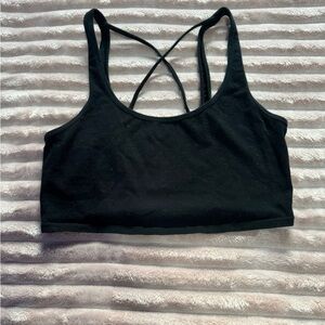American Eagle Outfitters Black Strappy Tank Top